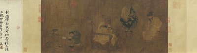 Yan Liben, Emperor Taizong Receiving the Tibetan Envoy by Yan Liben